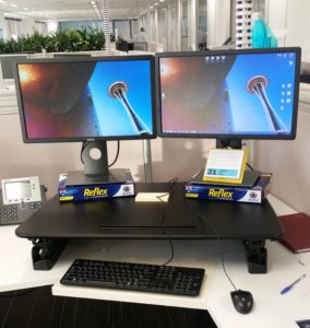 SITA-OFFICE Standing Desk Keyboard Mouse