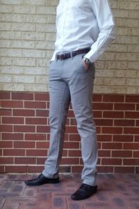 2tall slim fit chinos front